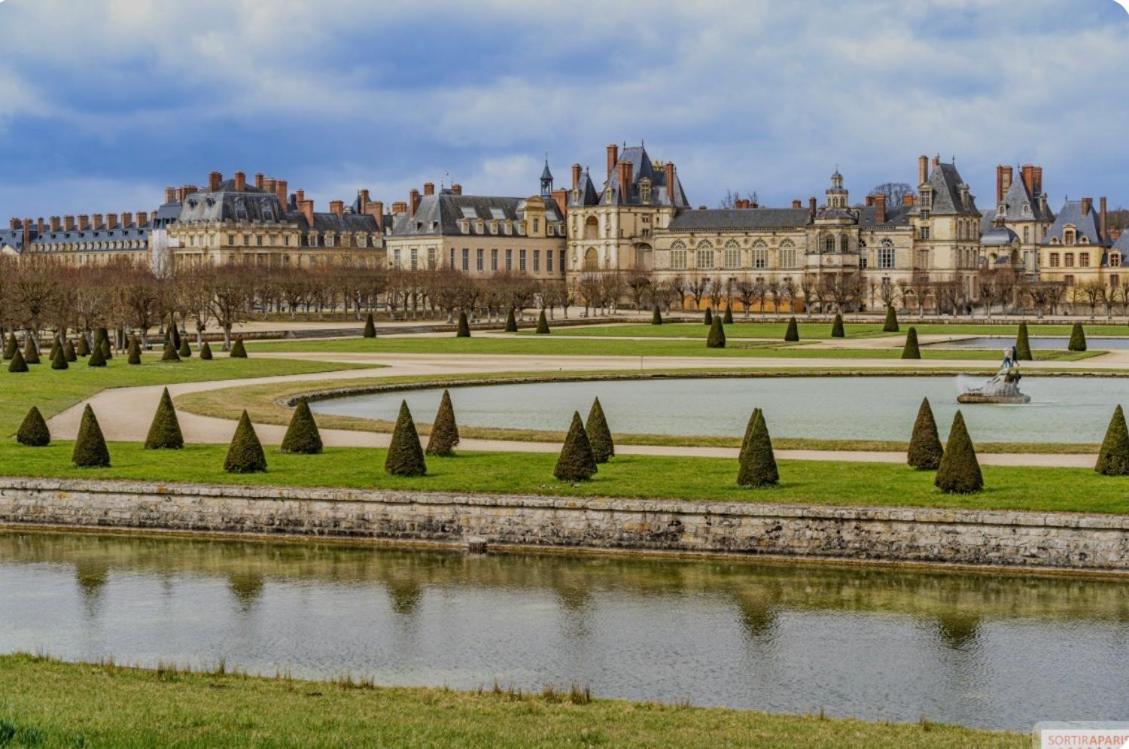 Studio 4 Emplacement Ideal Entre Chateau Et Centre Fontainebleau Exterior foto